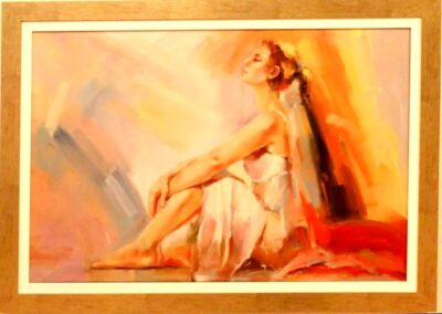 Η κόρη Ελαιογραφίες εισαγωγής Τσούκας - Κορνίζες & Πίνακες Ζωγραφικής