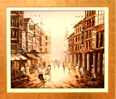 Πεκίνο 50x60 Τσούκας - Κορνίζες & Πίνακες Ζωγραφικής