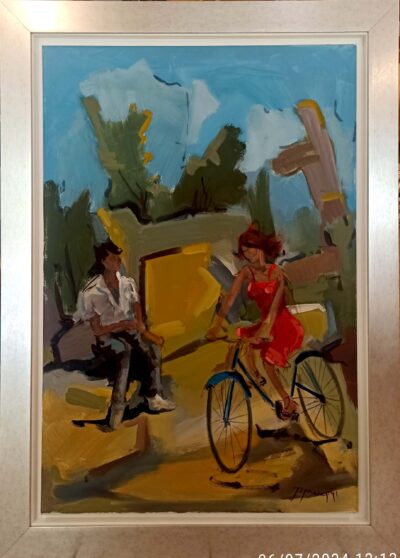 Πρώτο ραντεβού 70x100 Τσούκας - Κορνίζες & Πίνακες Ζωγραφικής