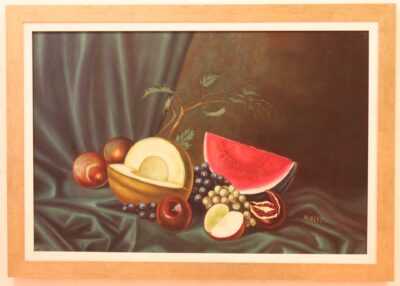Λαχταριστά φρούτα Ελαιογραφίες εισαγωγής Τσούκας - Κορνίζες & Πίνακες Ζωγραφικής
