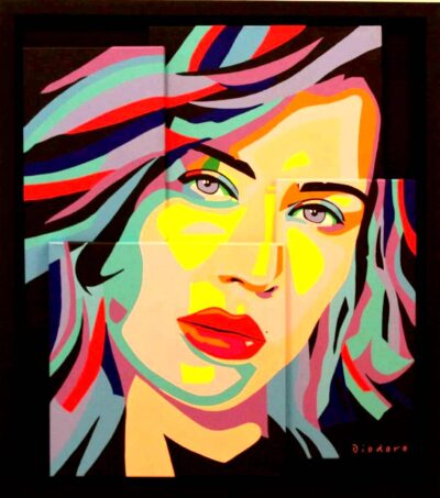 Πρόσωπο 83x95 Τσούκας - Κορνίζες & Πίνακες Ζωγραφικής