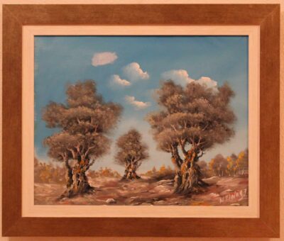 Οι ελιές Ντίνος Τ. Τσούκας - Κορνίζες & Πίνακες Ζωγραφικής