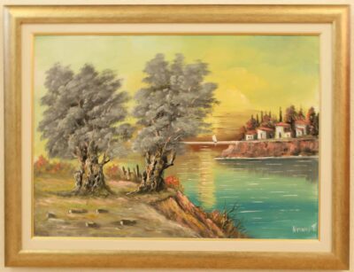 Οι ελιές Ντίνος Τ. Τσούκας - Κορνίζες & Πίνακες Ζωγραφικής