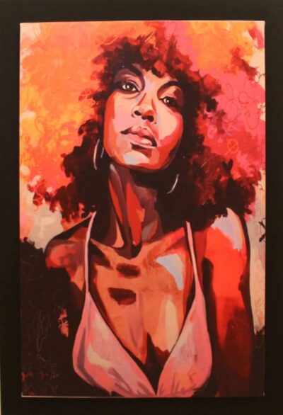 African Girl II Pop Art Τσούκας - Κορνίζες & Πίνακες Ζωγραφικής