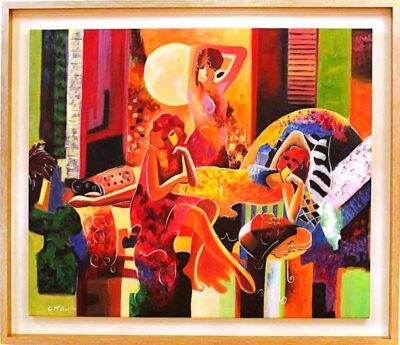 Συλλογισμός Ελαιογραφίες εισαγωγής Τσούκας - Κορνίζες & Πίνακες Ζωγραφικής