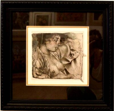 Γυμνή γυναίκα Γκραβούρες Τσούκας - Κορνίζες & Πίνακες Ζωγραφικής