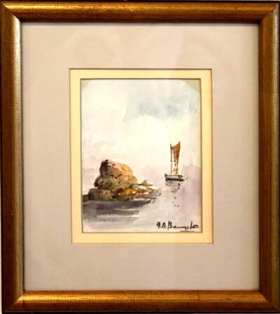 Καλοκαιρινό τοπίο Γκραβούρες Τσούκας - Κορνίζες & Πίνακες Ζωγραφικής