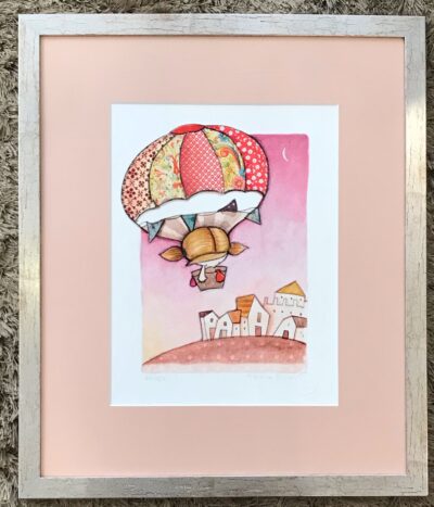 Mamma attermo lei Μεταξοτυπίες Τσούκας - Κορνίζες & Πίνακες Ζωγραφικής