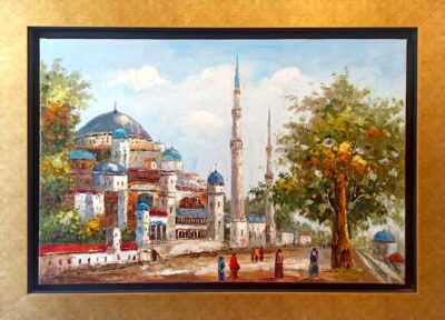 Αγία Σοφία Ελαιογραφίες εισαγωγής Τσούκας - Κορνίζες & Πίνακες Ζωγραφικής