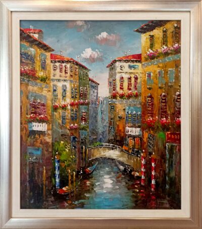 Βενετία 50x60 Τσούκας - Κορνίζες & Πίνακες Ζωγραφικής