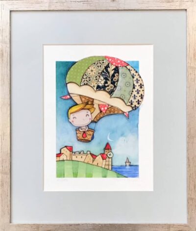 Mamma attermo lui Μεταξοτυπίες Τσούκας - Κορνίζες & Πίνακες Ζωγραφικής