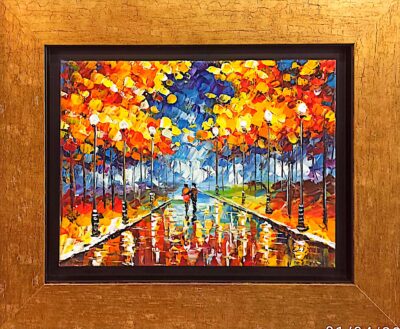 Περίπατος 40×30 Τσούκας - Κορνίζες & Πίνακες Ζωγραφικής