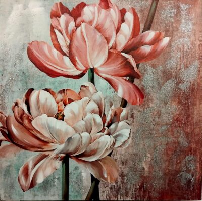Λουλούδια 2 Διακοσμητική πίνακες Τσούκας - Κορνίζες & Πίνακες Ζωγραφικής