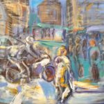 Νυχτερινή ζωή 2 Θ. Καγιάς Τσούκας - Κορνίζες & Πίνακες Ζωγραφικής