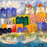 Beverly hills Badri Τσούκας - Κορνίζες & Πίνακες Ζωγραφικής