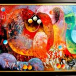 Άλογο που καλπάζει 70x100 Τσούκας - Κορνίζες & Πίνακες Ζωγραφικής