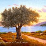 Ανατολή στη παραλία Γ. Χαζαρίδης Τσούκας - Κορνίζες & Πίνακες Ζωγραφικής